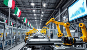 Produzione industriale Italia: dati 2025 e previsioni 2026
